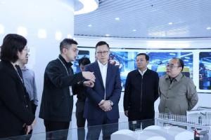 國(guó)家數(shù)據(jù)局副局長(zhǎng)沈竹林調(diào)研華工科技